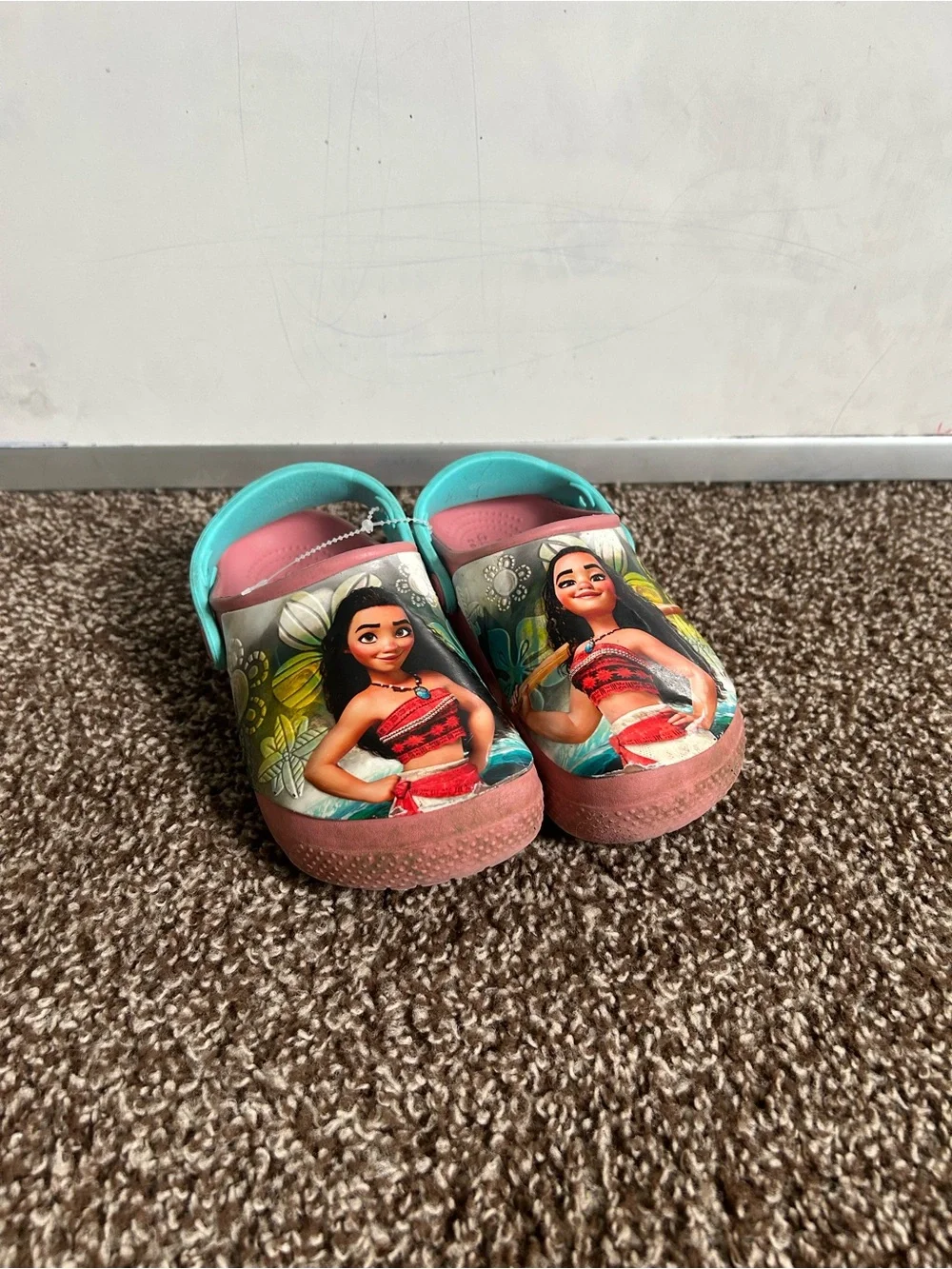 Girls Moana Crocs